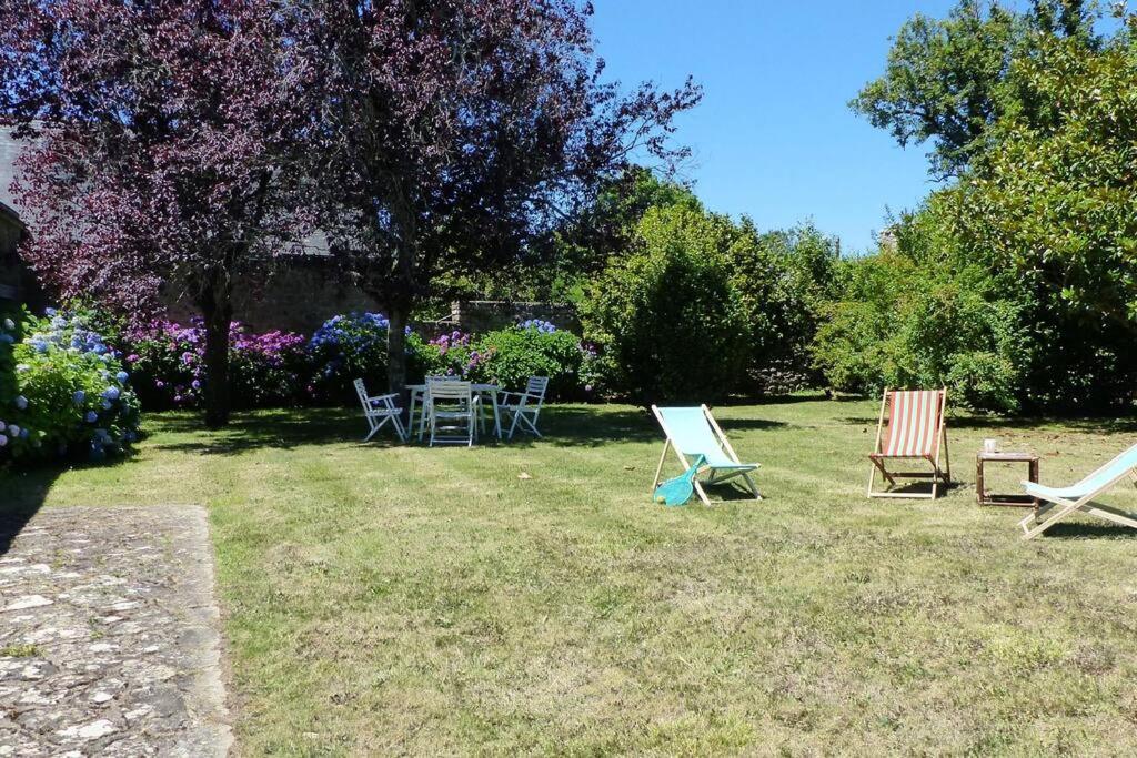 Crac'H, Grande Maison De Vacances Au Calme Crach Exterior photo
